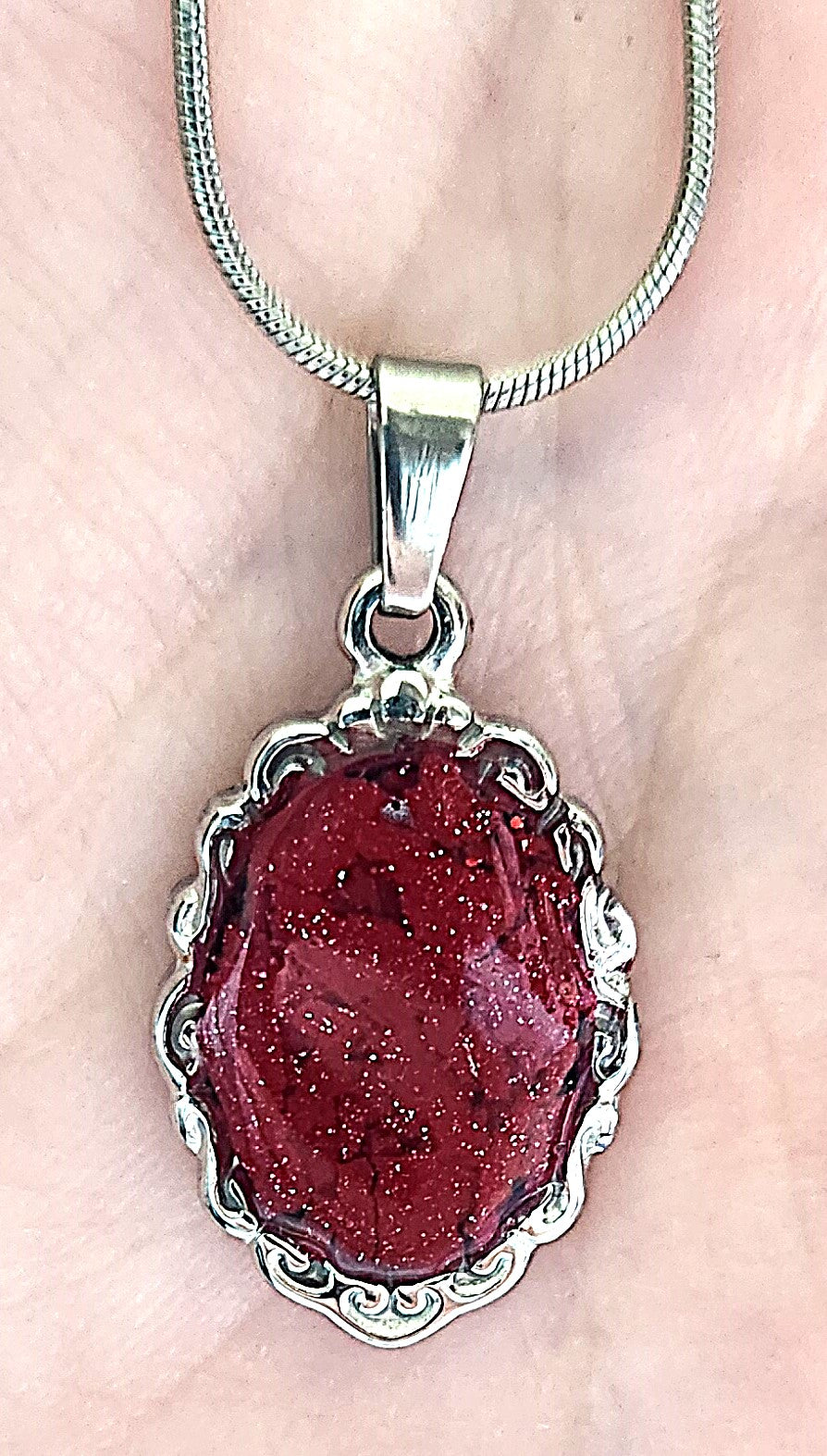 Red Crayon Necklace
