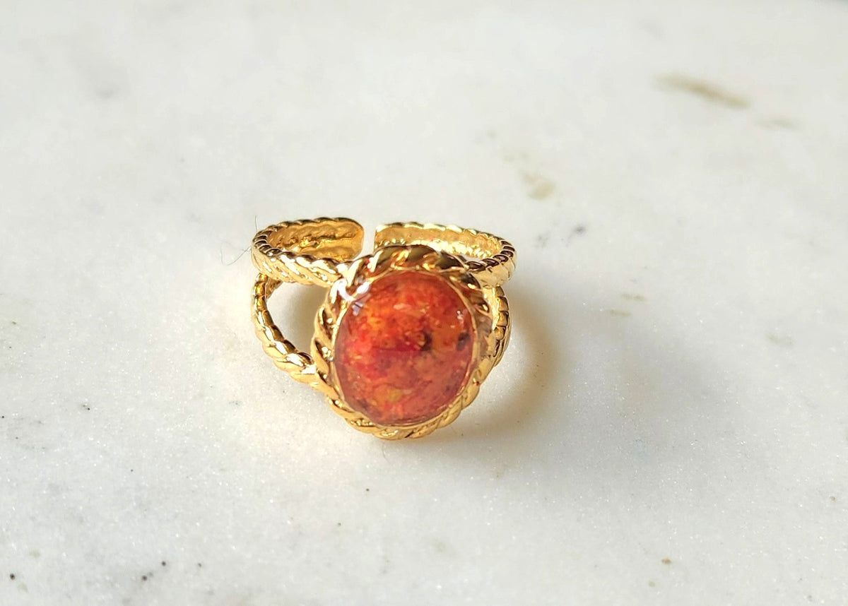 Fall Crayon ring