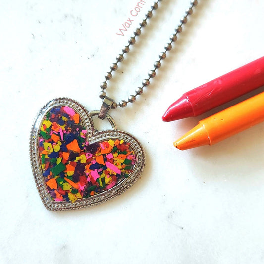 Crayon Rainbow Necklace