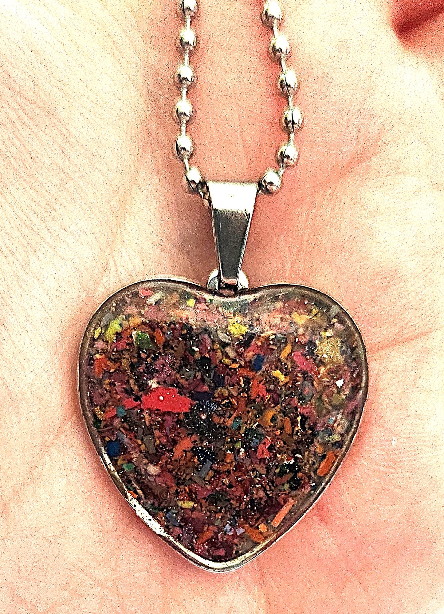Multi Crayon Necklace