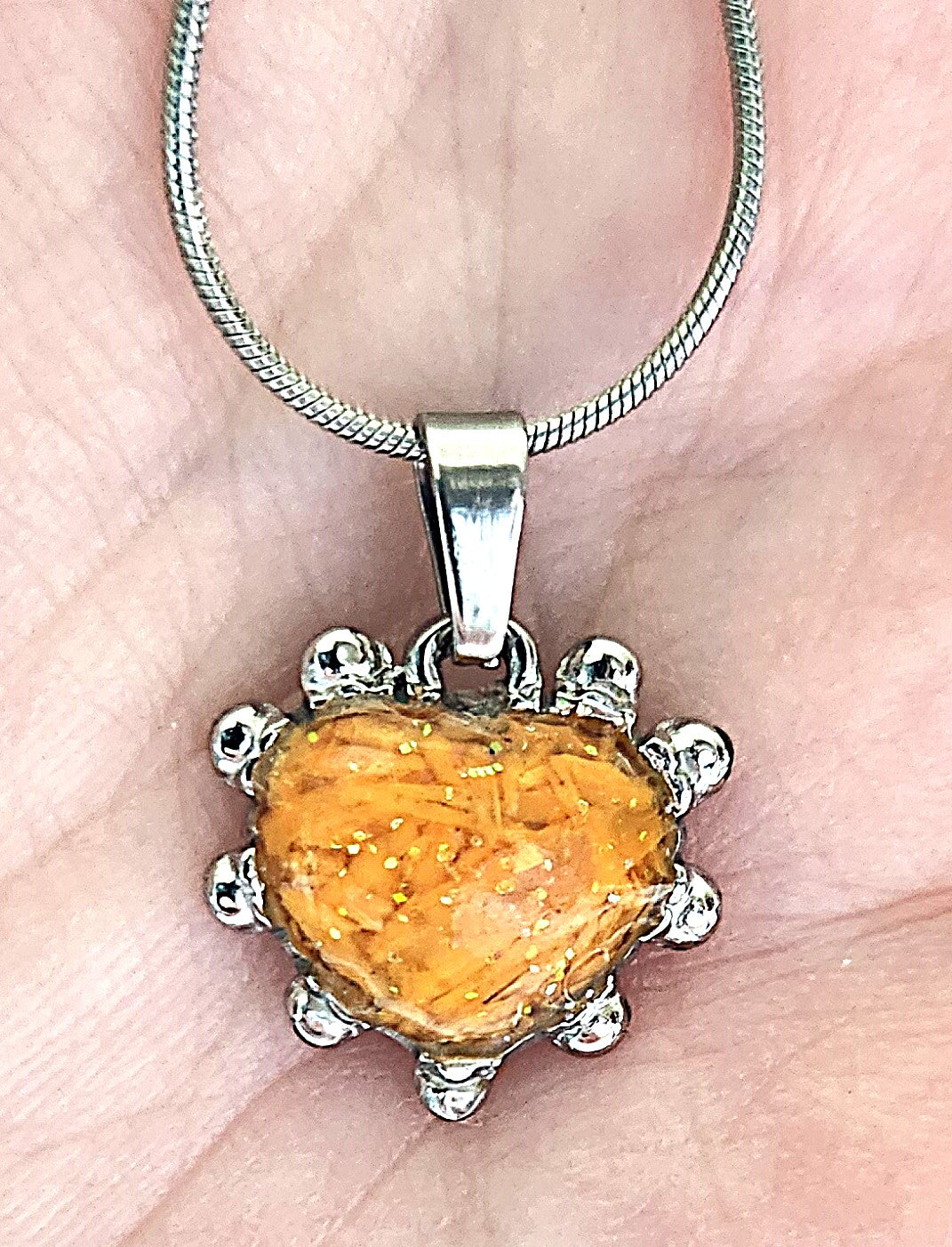 Crayon Heart Necklace