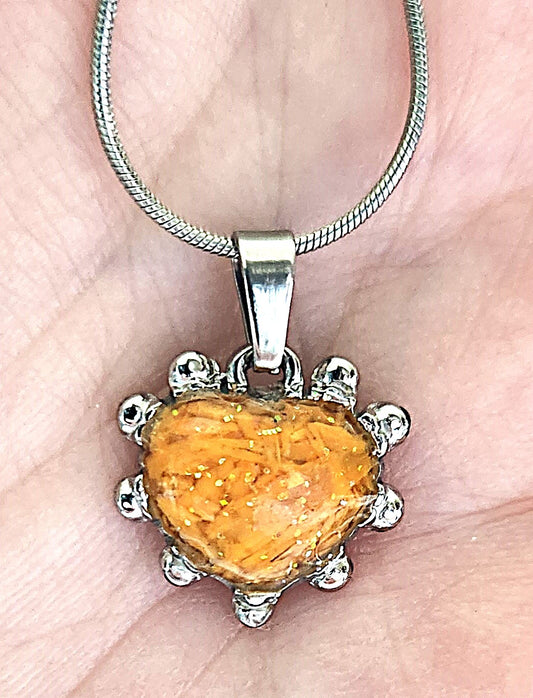 Crayon Heart Necklace