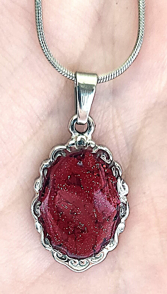 Red Crayon Necklace